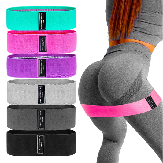 Fabric Resistance Hip Booty Bands